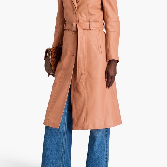 Muubaa Lambkin Leather Coat—NWT - Picture 12 of 12